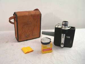 Vtg Bell Howell 8mm Zoom Reflex Movie Camera Case USA  