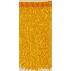 Rayon Chainette Fringe 6 Flag Gold 11 Yards: Everything 