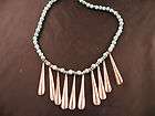   Navajo Sterling Silver Overlay Pendant & Chain Necklace  