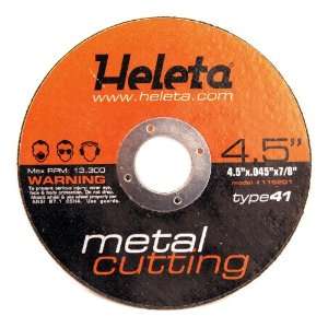  Metal Cutting Wheel 4.5 x .045 x 7/8 Use: Iron, Non Ferrous Metals 