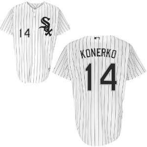   White Sox Paul Konerko Authentic Home Jersey: Sports & Outdoors