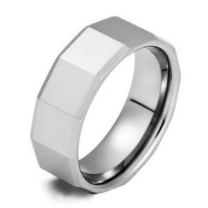  UNIQUE MENS TUNGSTEN Ring Wedding Band Size 10 Justeel 
