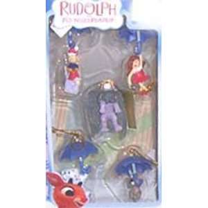  Rudolph the Red Nose Reindeer Mini Christmas Ornament Set 