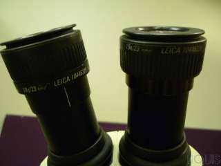   leica s6e stereozoom microscope w swingarm stand dual leica 10 446