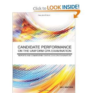  2011 Candidate Performance on the Uniform CPA Examination 