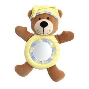  Eden Beddy Bye Bear Plush Baby Rattle Teether Toy: Toys 