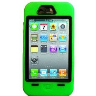/Black Iphone 4 Silicone and Hard Case Comparable to the otterbox 