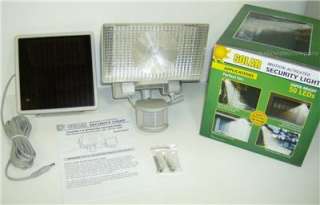 SOLAR Power Security Light, Motion Activated Safety new  