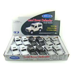  Set of 12   Land Rover Defender 1/38: Toys & Games