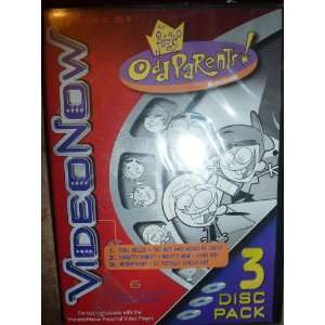    Videonow Fairly Odd Parents 3 Disc Pack PVD PVDS: Toys & Games