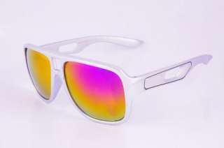 Fashion White UV Sunglasses/Cycling Goggles/Safety Glasses/Wind Mirror 