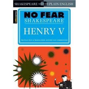  Henry V (No Fear Shakespeare) [Paperback] SparkNotes 