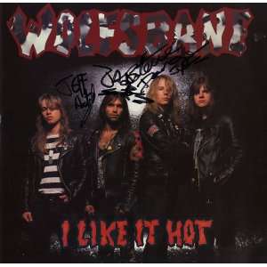  I Like It Hot   Fully Autographed Wolfsbane Music