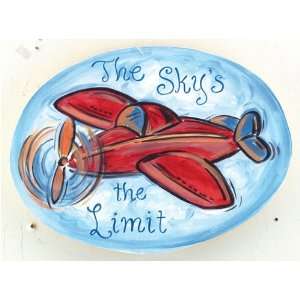  The Skys the Limit Wall Plaque