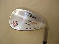 NEW 2010 TITLEIST VOKEY WEDGE SPIN MILLED CHROME 56.08* 084984328862 
