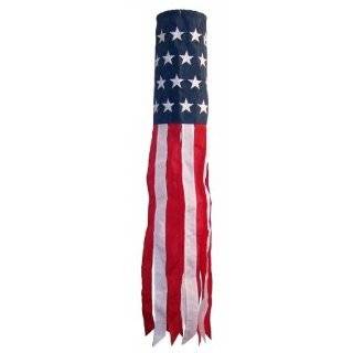 In the Breeze 40 Inch Embroidered Star U.S. Flag Windsock
