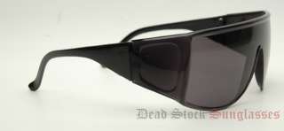 80s OVERSIZE HIP HOP Sideviews Sunglasses   BLACK  
