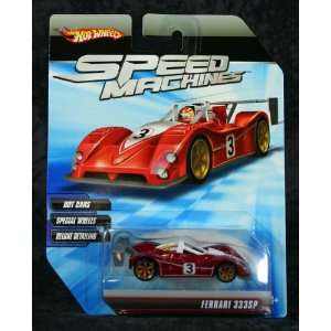  Hot Wheels 2010 Speed Machines Ferrari 333SP 1/64 Toys 