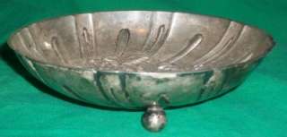 1880 S. KIRK & SON STERLING SILVER REPOUSSE BERRY BOWL VICTORIAN TABLE 