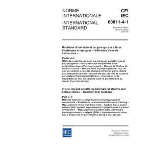 com IEC 60811 4 1 Ed. 2.0 b2004, Insulating and sheathing materials 