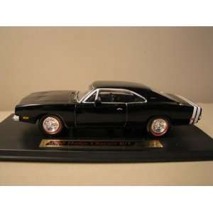  1968 Dodge Charger 1:43 Scale Black: Toys & Games