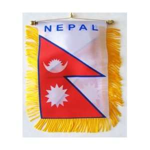  Nepal   Window Hanging Flags Automotive
