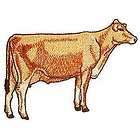 Brown Swiss Cow FFA 4H Embroidered Iron on Patch