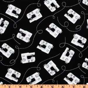 44 Wide Black & White 2012 Sewing Machine Black/White 
