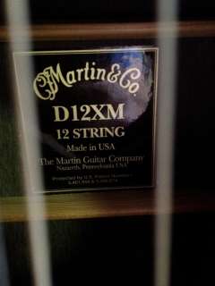 Martin D12XM 12 String Acoustic Guitar  