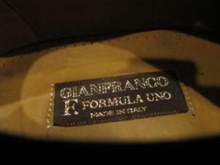 GIANFRANCO F. FORMULA UNO Mens Shoes Size 13 M ITALY  