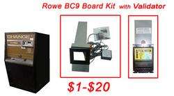 Rowe BC9 BC9A Dollar Bill Changer Upgrade Kit  