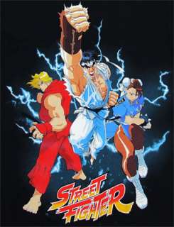 Ken, Ryu, And Chun Li   Street Fighter T shirt  