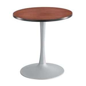  Cha Cha™ 30 Round Table With Trumpet Base 29H, Cherry 