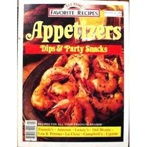   Appetizers, Dips and Party Snacks (9780881762358) Consumer Guide