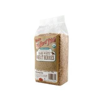 Bobs Red Mill Org Hard White Wheat Berries, 28 Ounce (Pack
