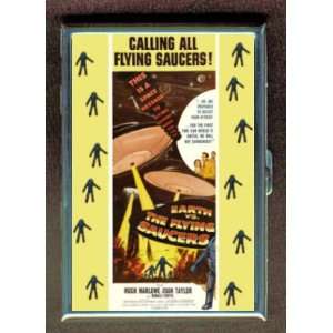  EARTH VS. THE FLYING SAUCERS 1956 ID CREDIT CARD CASE 