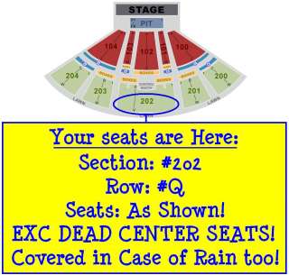 PHISH 2 LOGE Tickets Susquehanna Bank Center Camden NJ  