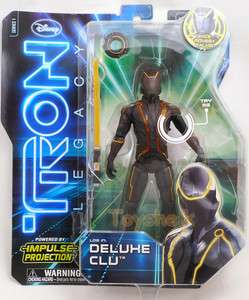   TRON LEGACY CLU DELUXE 7 ACTION FIGURE W/ IMPULSE PROJECTION  