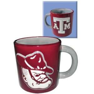  788971   NCAA Embossed Mascot Logo Mug   Texas A&M Case 