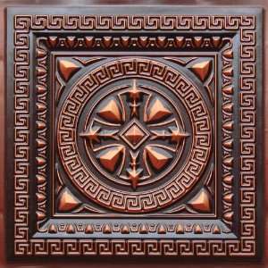  220 Drop In Ceiling Tile   Antique Copper