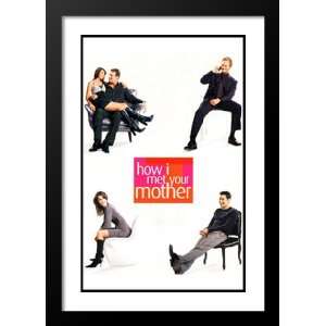  How I Met Your Mother 20x26 Framed and Double Matted TV 