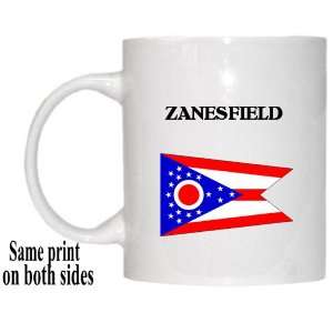  US State Flag   ZANESFIELD, Ohio (OH) Mug 