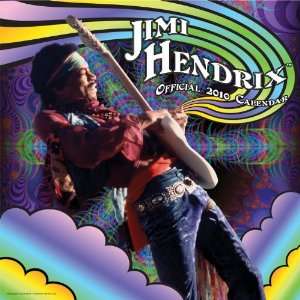  Jimi Hendrix Square Calendar 2010 (9781847572240): Books