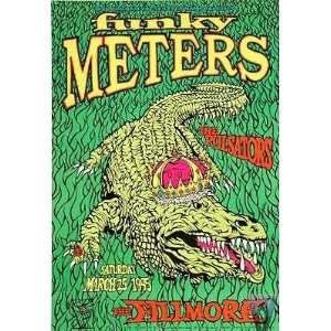 The Meters 1995 Fillmore Concert Poster F181 MINT 