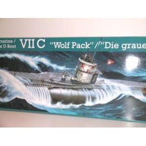  German Submarine VII C Wolf Pack Everything Else