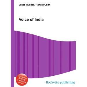  Voice of India Ronald Cohn Jesse Russell Books