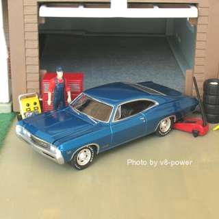 1967 CHEVY IMPALA SS 396, Opening Hood, RRs, True 1:64 Diecast, #3701 