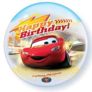  Lets Party By Disneys Cars Birthday Bubble Shaped Balloon 