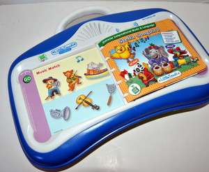 Leap Frog Little Touch Blue Learning System Plus 1 Book & Cart. Stella 