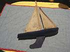 vintage childs toy skipper yacht sail boat expedited shipping 